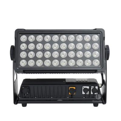 China 40pcs*15W LED Flood Light Fast Electronic Strobe 1-25 Hz For Party Event Performance Stage Light IP65 Outdoor Waterproof Light for sale