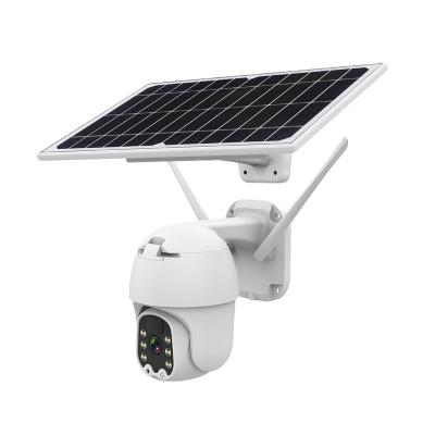 China New Invention SWGJ Network Camera 1080P Starlight Security Camera Solar Panel Human Motion Tracking Solar Wireless Ultra Clear Waterproof Body Detection for sale