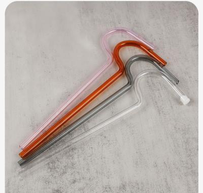 China Viable Creative Colorful Curved Drinking Straws for Engaging Lips for sale