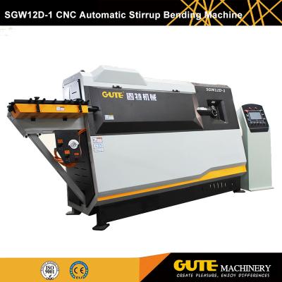 China Stainless steel CE certificate automatic rebar stirrup bending machine for sale