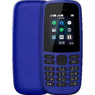 China OEM Model Dual SIM Card Wholesale Mini Bar Phone 2019 Dual sim Dual Standby FM Radio For Nokia 105 Feature Phone for sale