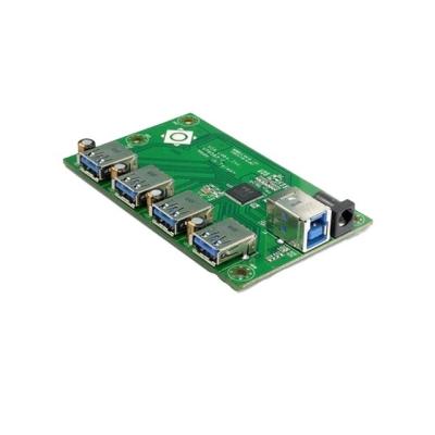 China OEM USB Hub PCB-assemblage met turnkey assemblage PCBA-service en 3,5 mil Min. Lijnbreedte Te koop