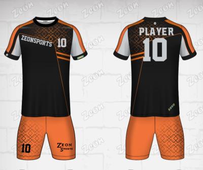 China Quick Dry Sublimation Soccer Jersey Sets Sets High Quality Custom Football Shirt Sports Wear for sale