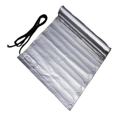 China Factory Sale Modern Aluminum Foil Surface Floor Heating Mat With Carbon Fiber Cable for sale