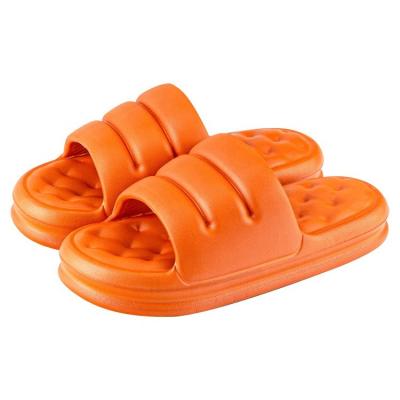 China Cushioning 100% Jelly Anti-skid Household Oversize Hotel Slippers Thick Bottom Unisex Indoor Slippers Thick Bottom Slippers for sale