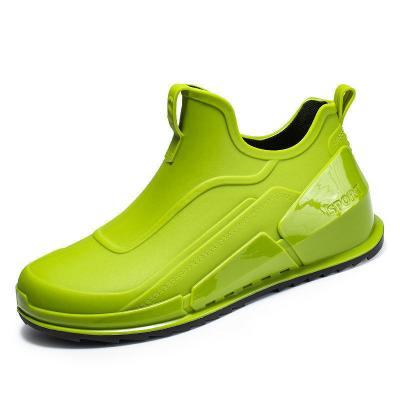 China Fashion trend rain shoes unisex style sports shoes breathable waterproof anti-slip walking sole EVA candy color soft sole for men and women for sale