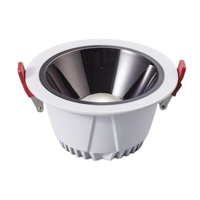 China Modern 30W Recessed Ceiling Light COB Led Downlight Spotlights For Hotel Corridor Supermarket Home Lighting for sale