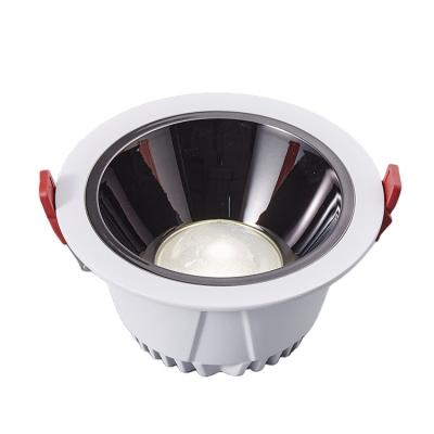 China Modern Super Glare 50W Ultra Anti Glare Ceiling Spotlight Recessed COB Led Downlight For Hotel Office Restaurant for sale