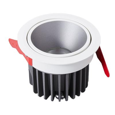 China Factory Price Aluminum Alloy Spotlight Housing Modern 7W 8W 9W 10W COB Led Downlight For Home Office Hotel for sale