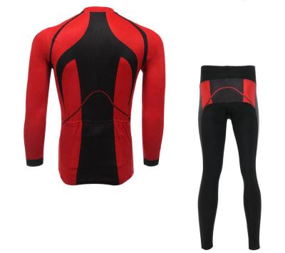 China Antibacterial Cycling Jersey Long Set Good Quality Long Sleeve Aero Apparel For Bike Sports for sale