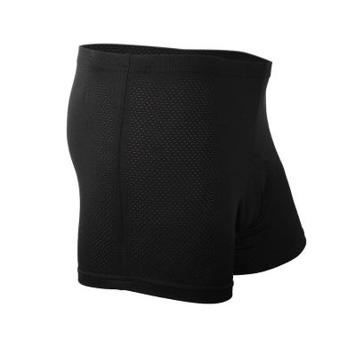 China NGT Antibacterial Unisex Black Bicycle Pants Underwear Sponge Cycling Solid 3D Comfortable Gel Padded Bike Short Pants Cycling Shorts for sale