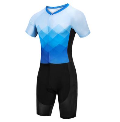 China Men's Antibacterial Triathlon Clothing Set Cycling Cycling Tank Top Cycling Cycling Equipment Mountain Bike Triathlon Swimsuit for sale