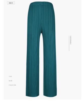 China The wholesale Miyake of anti-wrinkle has pleated the more flexible duties of leisure pants elastic strip of size pants for sale