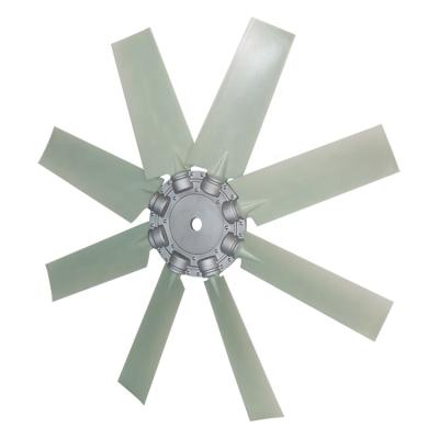 China Big Sale 7 Blade Nylon Hot Sheets Blower Assembly Fan For Heavy Machinery Generator for sale