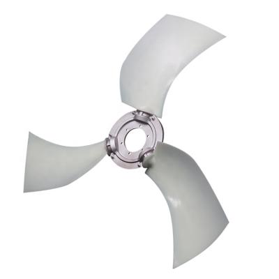 China Exhaust Fan Supply All Kinds of Plastic Air Compressor Spare Part 3 Fan Blade for sale