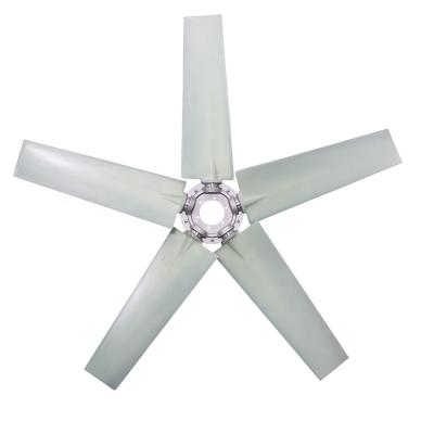 China Air Compressor P6 5 High Performance Nylon Leaves Plastic Axial Fan Blades Large Blades Industrial Fan Axial Fan for sale