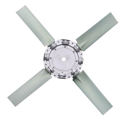 China High Performance 4 Leaf Axial Leaf Instigator Blade Fan Blade Nylon Adjustable Water Air Fan for sale