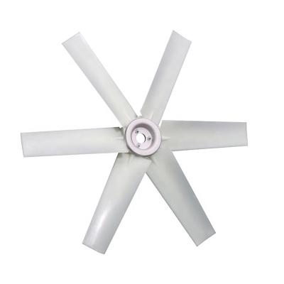 China Forklift Motor Factory 6 Impeller Air Compressor Nylon Plastic Axial Fan Blade for sale