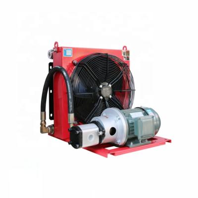 China 8 Blade Plastic High Quality Nylon Independent Loop Fan Axial Flow Type Aerated Cooler For Hydraulic System for sale