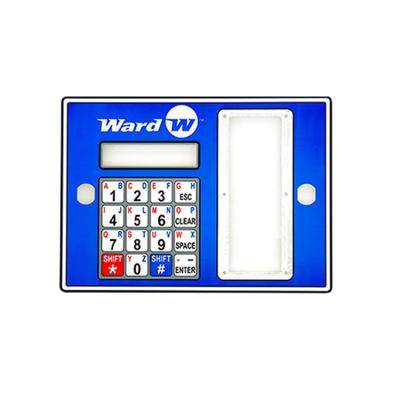 China Durable custom 4x4 matrix graphic overlay keypad and front panel assemble facility for sale