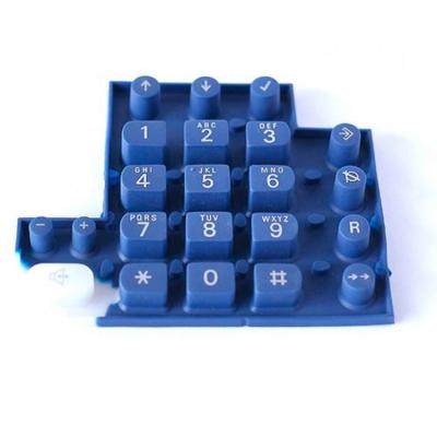 China High Quality Durable Rubber Keypad Silicone Membrane Numeric Keypad for sale