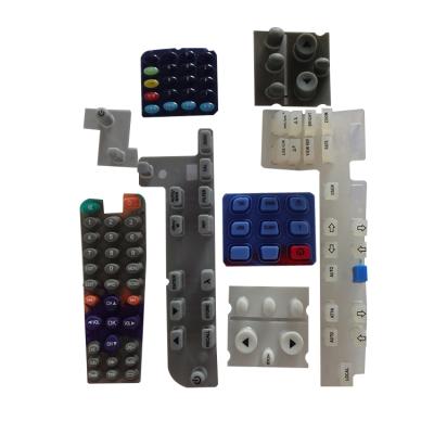 China Durable China Customized Silicone Elastomer Rubber Keypad Button Keypad For Outdoor for sale