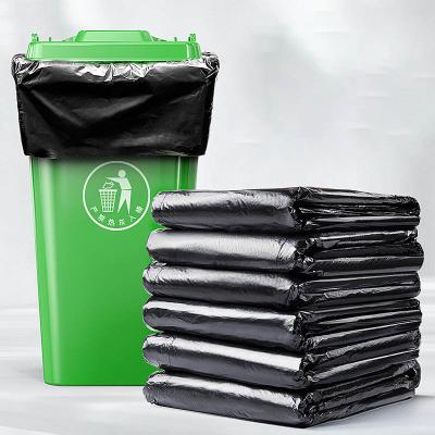 China Eco 240L Disposable Plastic Construction Waste Garbage Bags Industrial Heavy Duty Waste Garbage Kitchen Garbage Garbage Bags for sale