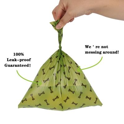 China Factory Sales BIODEGRADABLE Waste Poop Bag Portable Plastic Dog Poop Bags 15pcs/Roll Dog Poop Bags for sale