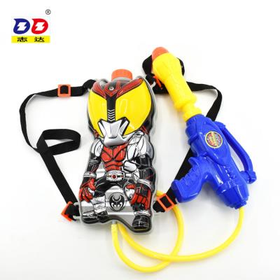 China Water gun summer toys robot backpack outdoor water gun with large capacity for boys for sale