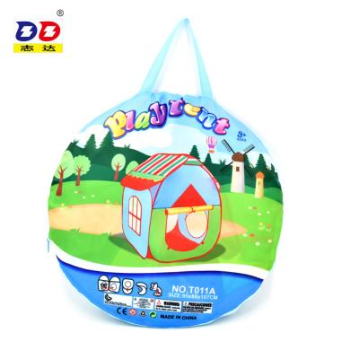 China 2020 Hot Selling Portable Inflatable Toy Amazon Game House Pop Up Kid Tent for sale