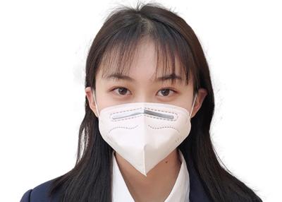 China Gesichtsmaske des Filter-Kn95, CER bestätigte schützenden Gesichtsmaske-örtlich festgelegten Verdoppelungbügel zu verkaufen