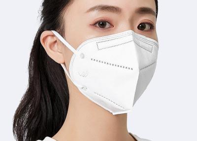 China Protective KN95 Respirator Mask , Disposable Earloop KN95 Dust Mask for sale