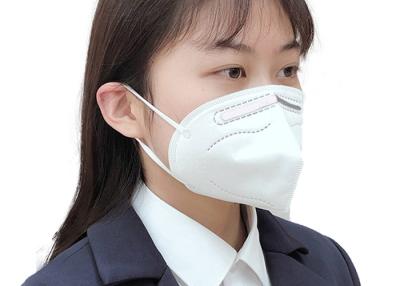 China 5 Ply Disposable Earloop Face Mask White 95% Filter N95 KN95 No Stimulation for sale