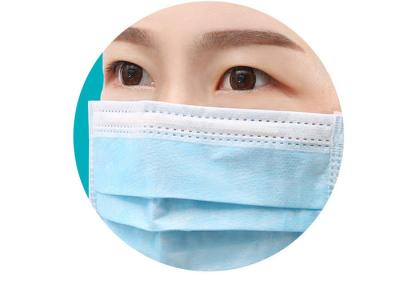 China Non Woven Surgical Face Mask , 3 Ply Disposable Medical Face Mask No Stimulation for sale