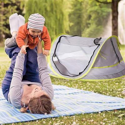 China Extended Pop Up Type Child Camping Tent 2 or 3 Person Portable Automatic Child Tent Waterproof Windproof Tent for sale