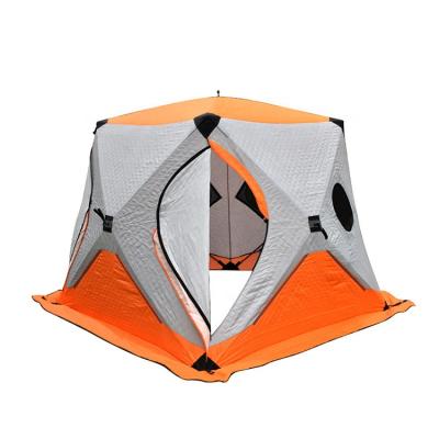 China Snow Field Nail Amazon Hot Sale Quick Open Bivvy Tent Fishing Diy Ice Fishing Shelter Ice Winter Fishing Snow Tent for sale