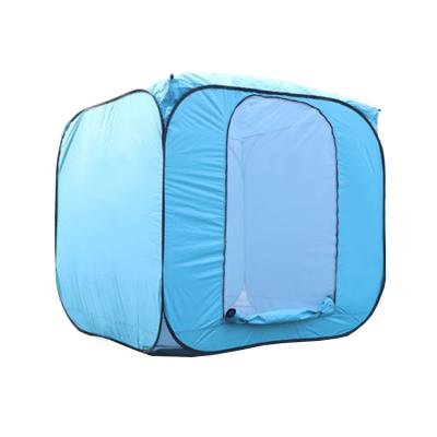 China SANAU Diagonal Tethering Type Customized Portable Logo Indoor Disaster Relief Tent Large Open Earthquake Shelter Automatically for sale