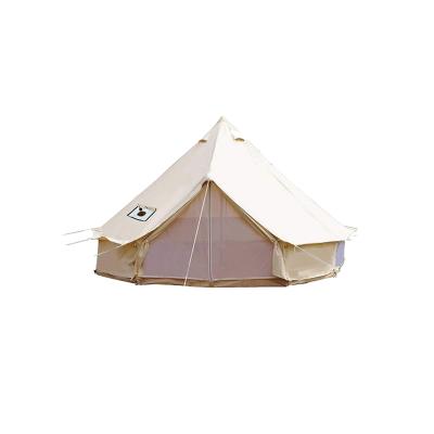 China Portable Waterproof Outdoor Luxury Camping 5M Tent Yurt Dome Glamping Tent Family Party Wedding Glamping Bell for sale