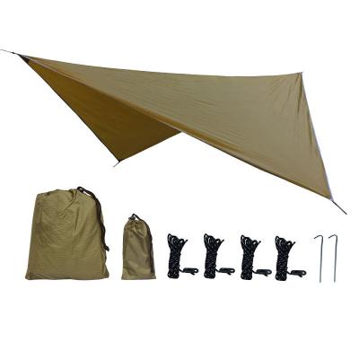 China SANSU Outdoor Camping Side Tent Good Quality Waterproof Eco-friendly Tent Car Sunshade Tarp Tarp For Camping for sale