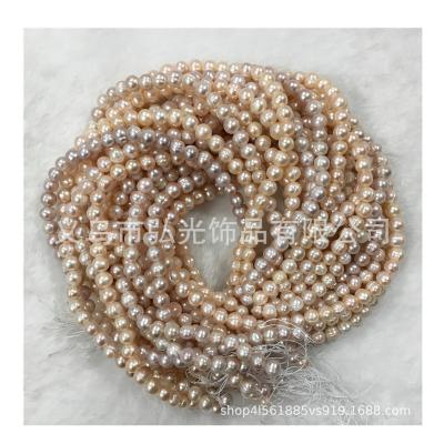 China Jewelry Making Factory Wholesale 9~10MM LooseThreaded Pearls, Natural Freshwater Pearls, Bracelets, Necklaces, DIY Jewelry for sale