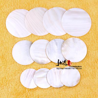 China Original Natural DIY Jewelry Accessory 10MM-80mm Shell Disc Jewelry Exquisite Hand-Polished DIY Earrings Necklace Bracelet Accessories for sale