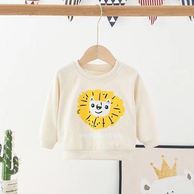 China New Breathable Spring and Autumn Children's Tops Solid Color Tops Boys Girls Custom Printed Children Teens for sale