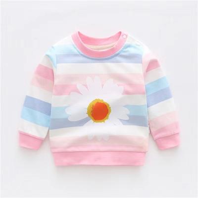 China New Breathable Spring and Autumn Children's Tops Solid Color Tops Boys Girls Custom Printed Children Teens for sale