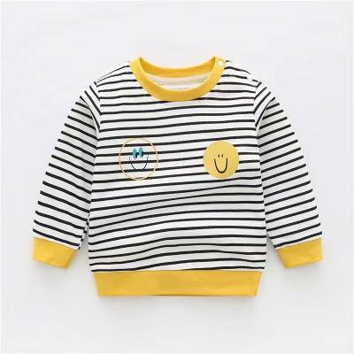 China New Breathable Spring and Autumn Children's Tops Solid Color Tops Boys Girls Custom Printed Children Teens for sale