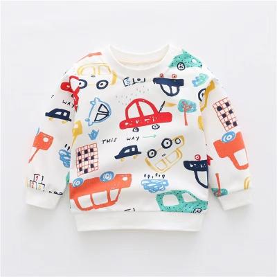 China New Breathable Spring and Autumn Children's Tops Solid Color Tops Boys Girls Custom Printed Children Teens for sale