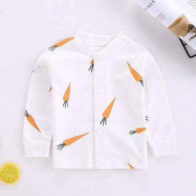 China New fashion children's cotton cardigan children's casual spring jacket breathable cartoon baby children's tops baby jacket for sale