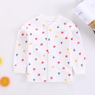 China New fashion children's cotton cardigan children's casual spring jacket breathable cartoon baby children's tops baby jacket for sale