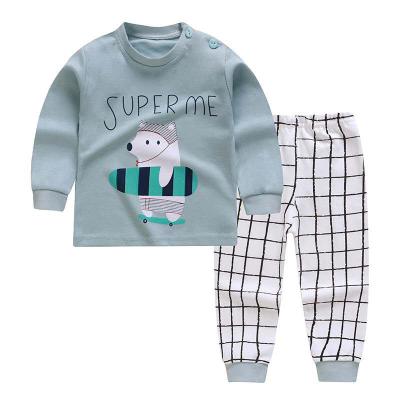 China 2022 Fashion Breathable Casual Wholesale Multicolor Combed Cotton Children's Clothing Set Soft Touch Kids Boy Set for sale