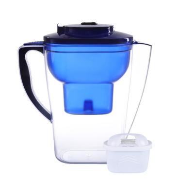 China Household High Water Capacity Water Filter Jug Pitcher Compatible For NSF42 Certified Water Pitcher Filter for sale