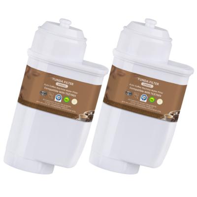 China YUNDA Household NSF Certified Factory Price Wholesale Water Filter Compatible For TCZ7003 TCA7 TCC7 TES70 Coffee Water Filter Replacement for sale